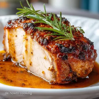 Putenkeule im Backofen: Knusprig & Zart Rezeptkarte