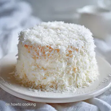 Raffaello Kuchen mit Kokosmilch in 45 Min. Rezeptkarte