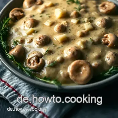 K&ouml;stliche rahmschwammerl bayerisch: So gelingt die perfekte Pilzrahmsauce Rezeptkarte