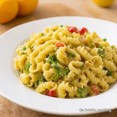 Nudelsalat f&uuml;r Kinder Mein RegenbogenRezept So lecker Rezeptkarte