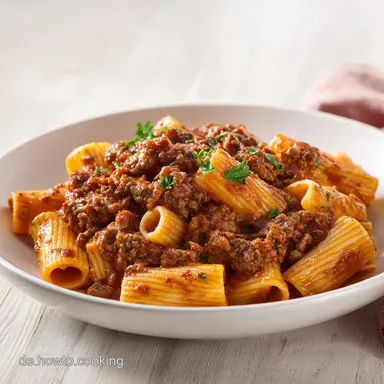 Rigatoni mit Bolognese Sauce (4 Pers.)