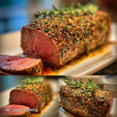 Saftiges Rinderfilet Rezeptkarte