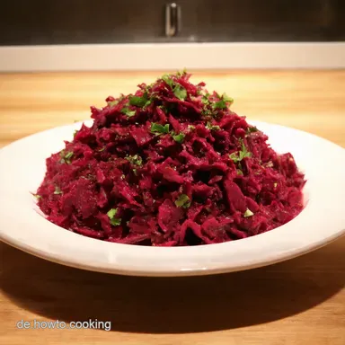 Rote Bete Salat Traditionell Omas Gl&uuml;cksrezept Rezeptkarte