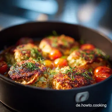 Frikadellen: Das saftige Backofen Rezept Einfach und Low Carb Rezeptkarte