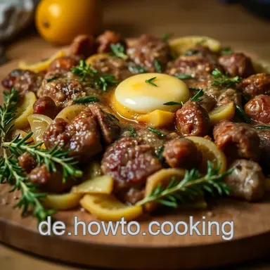 Saftige Pferdebouletten: Mein einfaches Rezept mit Kräutern Rezeptkarte