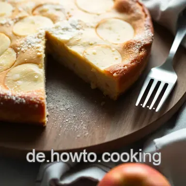 Saftiger Blechkuchen mit &Auml;pfeln und Zimt &ndash; Das perfekte Rezept Rezeptkarte