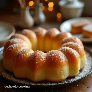 Der Perfekte Nusskranz Saftiges Hefeteig Rezept f&uuml;r Genie&szlig;er Rezeptkarte