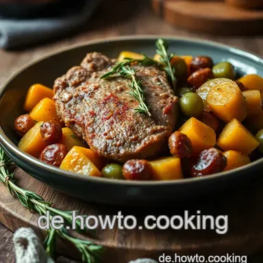 Ofenmeister Rezepte: Saftiger Rinderbraten mit Gemüse – Ein Klassiker Rezeptkarte