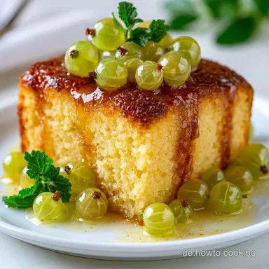 Stachelbeerkuchen f&uuml;r 12 St&uuml;cke Rezeptkarte