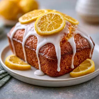 Saftiger Zitronenkuchen mit Joghurt Rezeptkarte