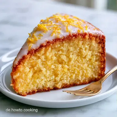 Saftiger Zitronenkuchen mit Griechischem Joghurt Rezeptkarte