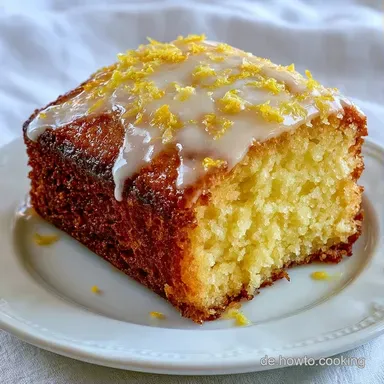 Zitronenkuchen mit Joghurt Rezeptkarte
