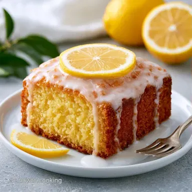 Zitronenkuchen Mit Griechischem Joghurt Rezeptkarte