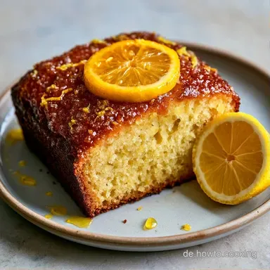 Zitronenkuchen f&uuml;r 12 St&uuml;cke: Fluffig Rezeptkarte
