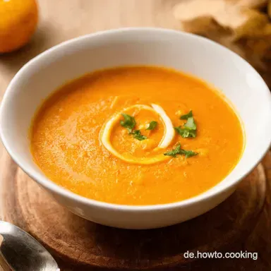 Samtige Kürbiskernsuppe Steirischer Genuss Rezept Rezeptkarte