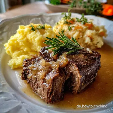 Sauerbraten Rezept Klassisch: Slow-Roasted Tender Rezeptkarte