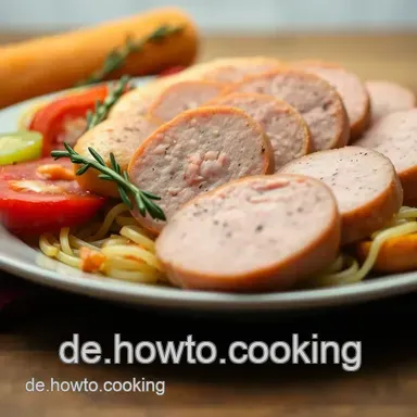 Schlesische Wei&szlig;wurst &ndash; Ein Genuss aus den Tiefen Schlesiens Rezeptkarte