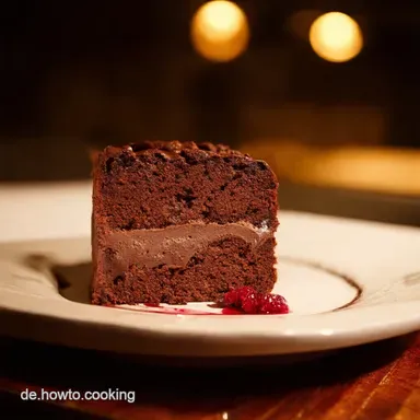 Schoko Kirsch Schnitte Schoko Kirsch Einfach Lecker Rezeptkarte