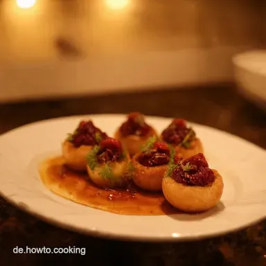 Schokokuss Zwerge Kleine Gl&uuml;cklichmacher f&uuml;r deine Party Rezeptkarte