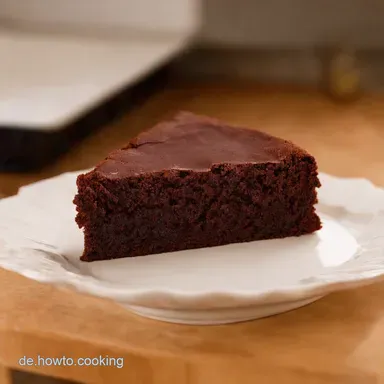 Schokoladenkuchen ohne Ei Saftig Einfach Rezepte Backen ohne Ei Rezeptkarte