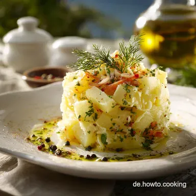 Schw&auml;bischer Kartoffelsalat: Das traditionelle Rezept f&uuml;r den perfekten Schlotz Rezeptkarte