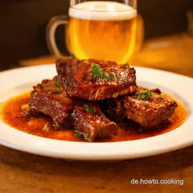 BierHonig Spareribs Zart Lecker Mein Geheimrezept Rezeptkarte