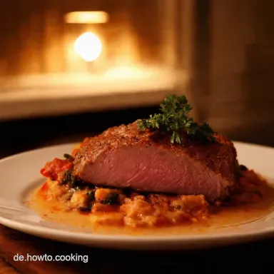 Kochen mit Martina und Moritz Schweinefilet Italienisch Lecker Rezeptkarte