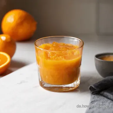 Orangen Mhren Marmelade Sonnenschein im Glas selber machen Rezeptkarte