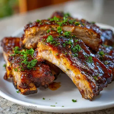 Spareribs aus dem Backofen: Butterzart mit Trocken Rub Rezeptkarte