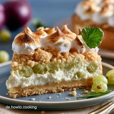 10 Stachelbeerkuchen Rezepte: Baiser, Quark & Streusel