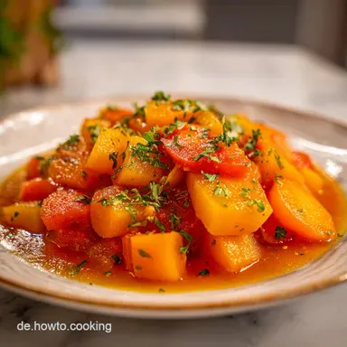 Steckr&uuml;beneintopf Omas Rezept f&uuml;r 4 Rezeptkarte