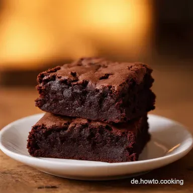 Saftig Vegan Brownies Rezept im Veganuary Einfach Lecker Rezeptkarte