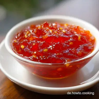 Sweet Chili Sauce in 15 Minuten Rezeptkarte