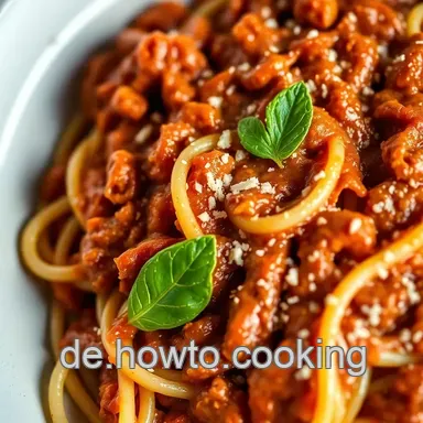 Tagliatelle alla Bolognese: Mein Familienrezept wie bei Nonna! Rezeptkarte