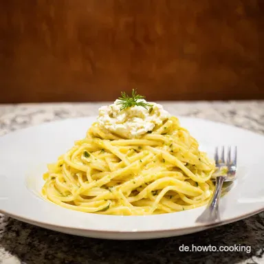 Taglioline mit ZitronenRicotta So cremig Mein Geheimtipp Rezeptkarte