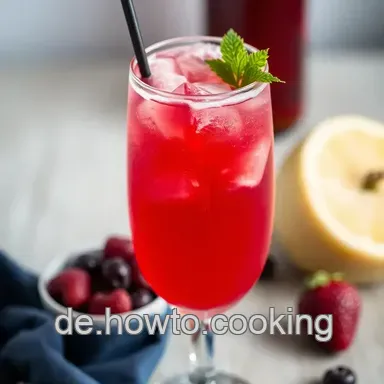 Himbeer Razzito Cocktail: Sommer im Glas! Rezeptkarte