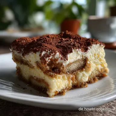 Tiramisu Ohne Ei: Cremig, Standfest Und Ohne Alkohol Rezeptkarte