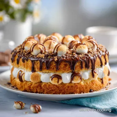 Toffifee-Torte Ohne Backen: Cremig Nussig Rezeptkarte