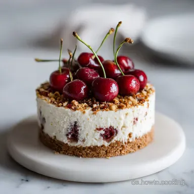 Torte mit 250 g Mascarpone und 500 g Sauerkirschen Rezeptkarte