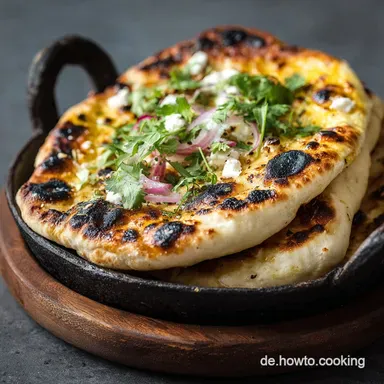 NaanBrot: Das Ultimative Tandoor-Rezept vom Sternekoch fluffig zart Rezeptkarte