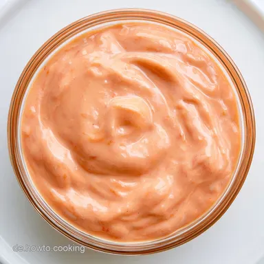 Vegane Burger So&szlig;e in 10 Minuten Rezeptkarte