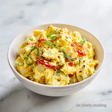 Veganer Eiersalat f&uuml;r 4 Personen: Cremig und W&uuml;rzig in 15 Minuten Rezeptkarte