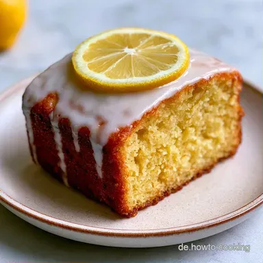 Veganer Zitronenkuchen in 65 Minuten Rezeptkarte