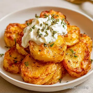 Folienkartoffeln mit Kr&auml;uterquark Rezeptkarte