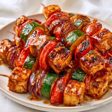 Vegetarische Gem&uuml;sespie&szlig;e f&uuml;r 4 Personen Rezeptkarte