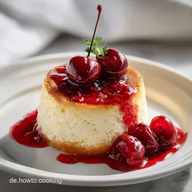 Zehn Minuten K&auml;sekuchen f&uuml;r 12 Portionen Rezeptkarte