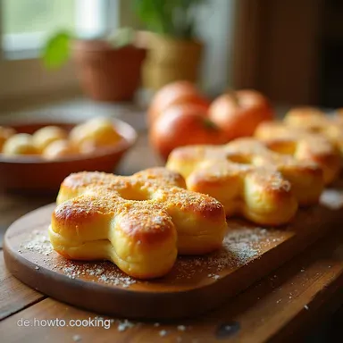 Pl&auml;tzchen backen mit Kindern Einfache Zimtsterne zum Ausstechen Rezeptkarte
