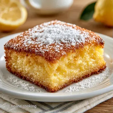 Zitronen Joghurt Blechkuchen in 45 Min Rezeptkarte