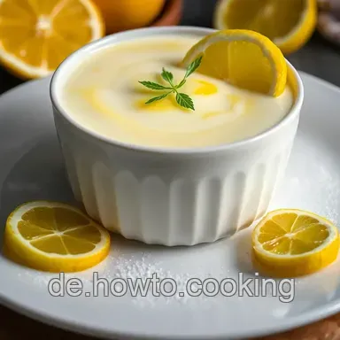 Himmlische Crema di Limone &ndash; Ein italienisches Dessert f&uuml;r alle Jahreszeiten Rezeptkarte