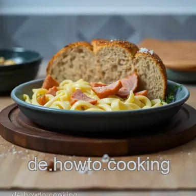 Zwiebel Schinken Brot – Schnell, Einfach & Lecker von Kerstin-Susanne Rezeptkarte